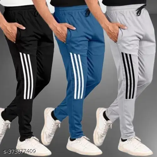 Men's Stylish Jogger Lower Track Pants for Gym Casual Wear for Men(Pack Of 3)